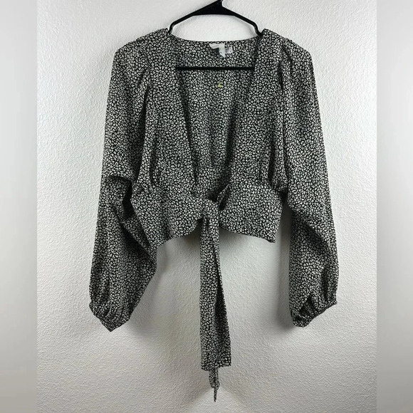 Princess Polly NEW MOOD TOP BLACK Sz 2 - Picture 6 of 15